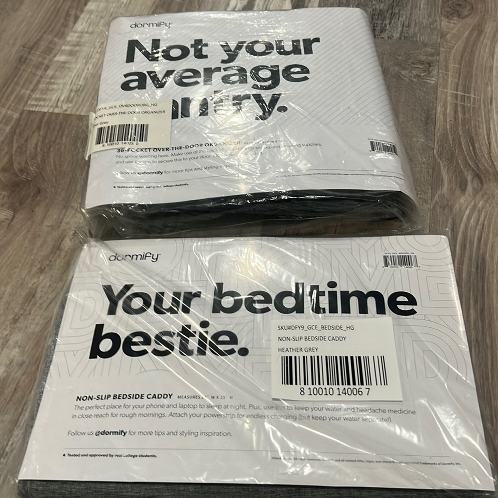 Over the door organizer/ and bedside Caddy